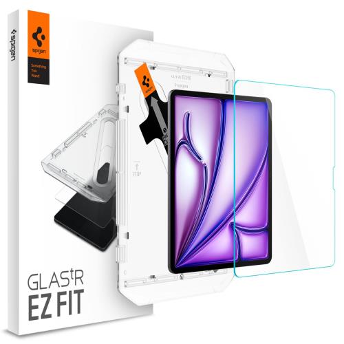 乐天商城 - 【送料無料】Spigen iPad Air 13 インチ ガラスフィルム (2024) 用 貼り付けキット付き 保護 フィルム iPad Air 10.9(2024) 対応 1枚入