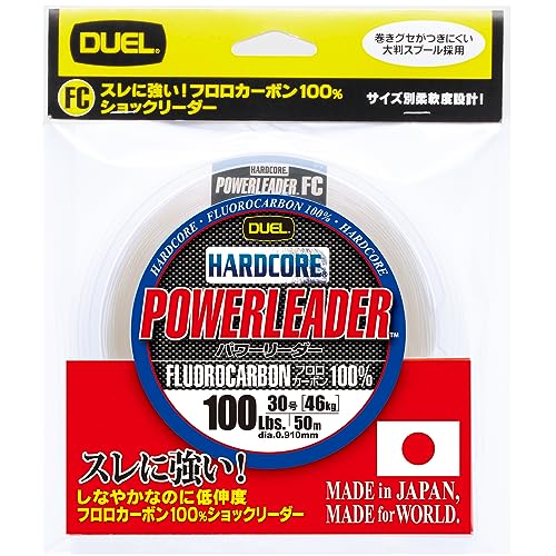 素材:フロロカーボン/全長:50m/30号/100lbs 標準直線強力: 46kg ナチュラルクリアー 標準直径:0.910mm素材:フロロカーボン/全長:50m/30号/100lbs 標準直線強力: 46kg ナチュラルクリアー 標準直径:0.910mm