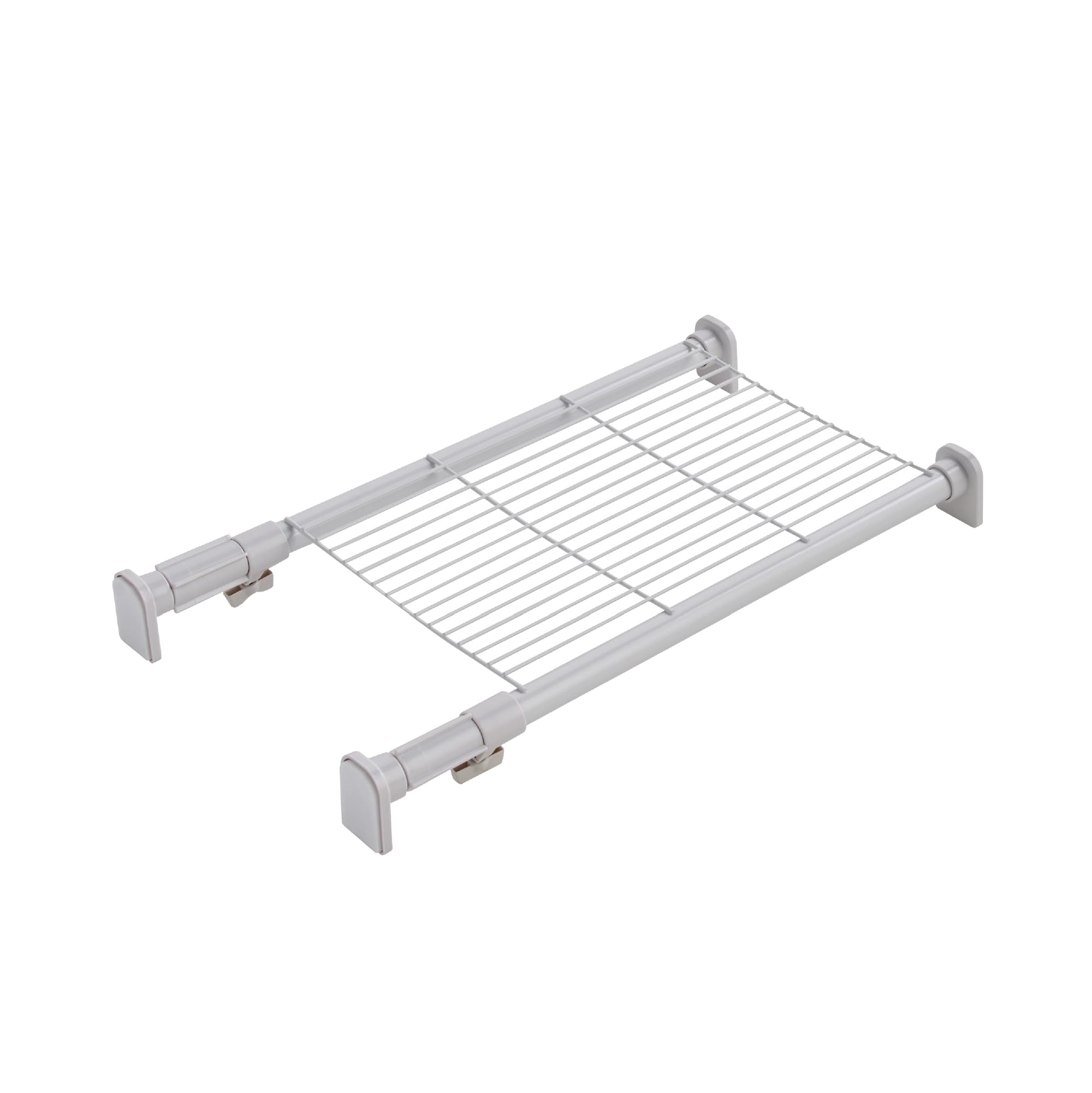 乐天商城 - 【送料無料】HEIAN SHINDO 突っ張り棚 強力タイプ メッシュ ホワイト 耐荷重50~30kg 幅50~73cm TAI-5 平安伸銅工業