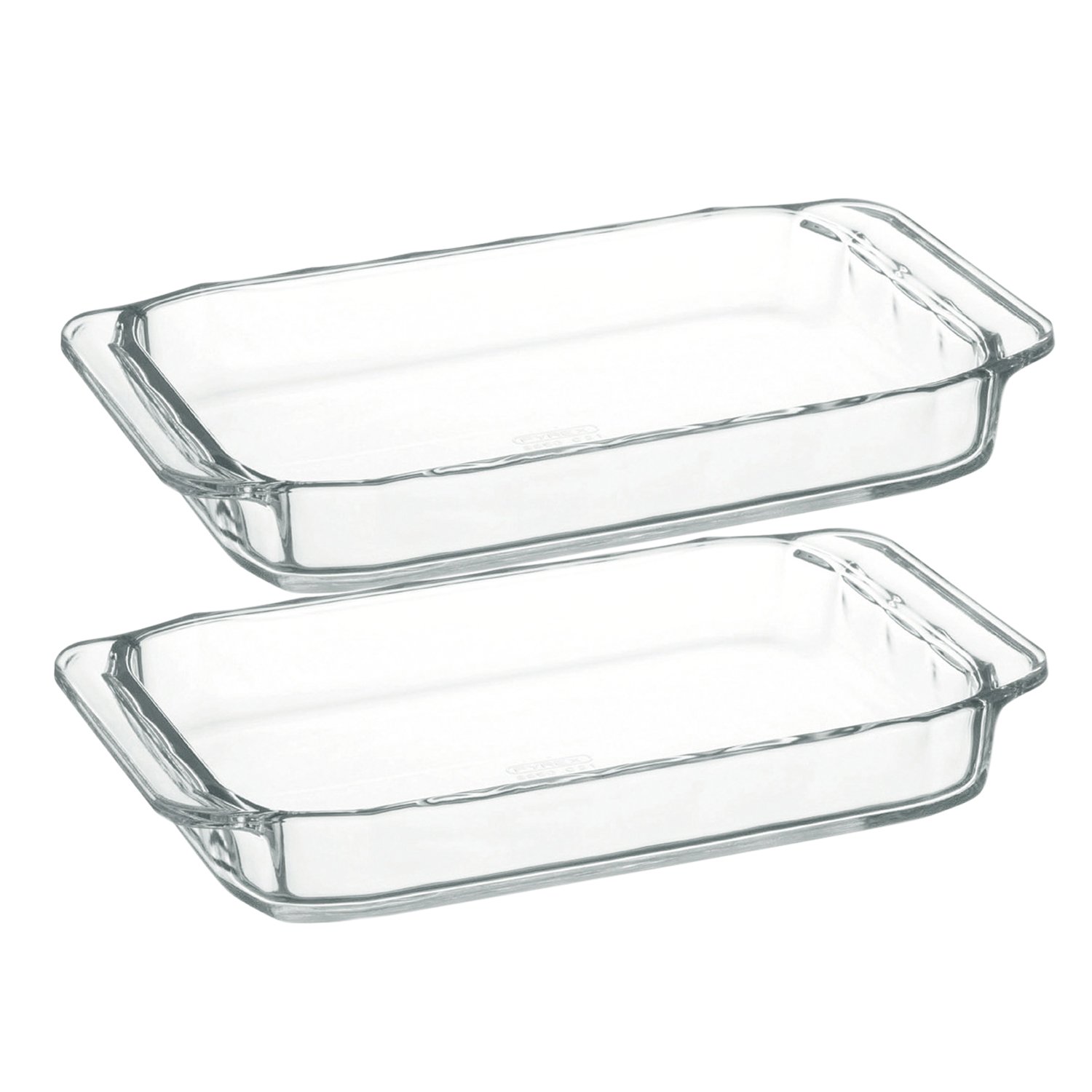 【送料無料】iwaki イワキ 耐熱ガラス オーブントースター皿 グラタン皿 700ml ベーシック 2枚セット KSKC3850-2 2個セット