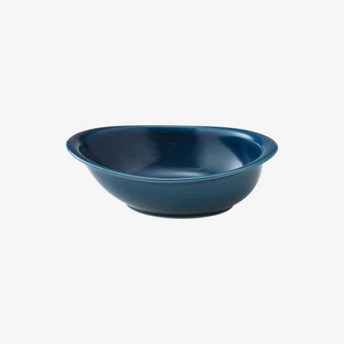 乐天商城 - 【送料無料】波佐見焼 オーブンウェア オーバル (M) 18cm ブルー 17291