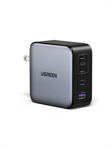 UGREEN Nexode 充電器 200W 4ポート 単ポート140WUSB-C*3とUSB-A*1GaNInfinity?チップ PD急速充電器 PD3.0/QC4+対応 折畳み