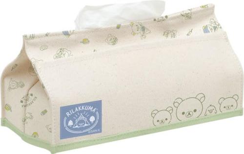 【送料無料】KG08001 リラックマ こもれびキャンプ ティッシュカバー [2]