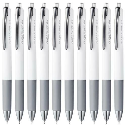 Rakuten - 【送料無料】ぺんてる 油性 ボールペン フローチューン 0.4mm 黒 10本 BZN204-A