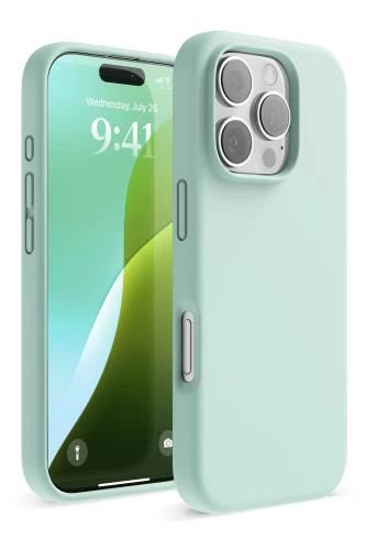 乐天商城 - 【送料無料】elago iPhone 16 Pro 対応 ケース シリコン 耐衝撃 スマホケース 指紋 防止 サラサラ シリコンケース [ iPhone16Pro アイフ