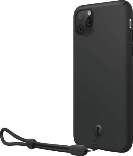 樂天商城 - 【送料無料】elago iPhone 11 Pro Max 対応 ケース 薄型 ストラップ付 カバー シンプル ポリカーボネイト スリム ハードケース 側面 フ