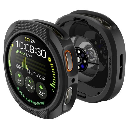 Rakuten - Spigen Galaxy Watch 8 44mm ケース スリム シンプル 軽量 保護カバー TPU 衝撃吸収 簡単な取り付け ギャラクシーウォッチ用 リキッド?