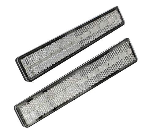 Rakuten - 【送料無料】槌屋ヤック(Tsuchiya Yac) 車内用品 流星レフステップランプ2 24V ブラック/クリア/光源ブルー 厚さ10mm CE440