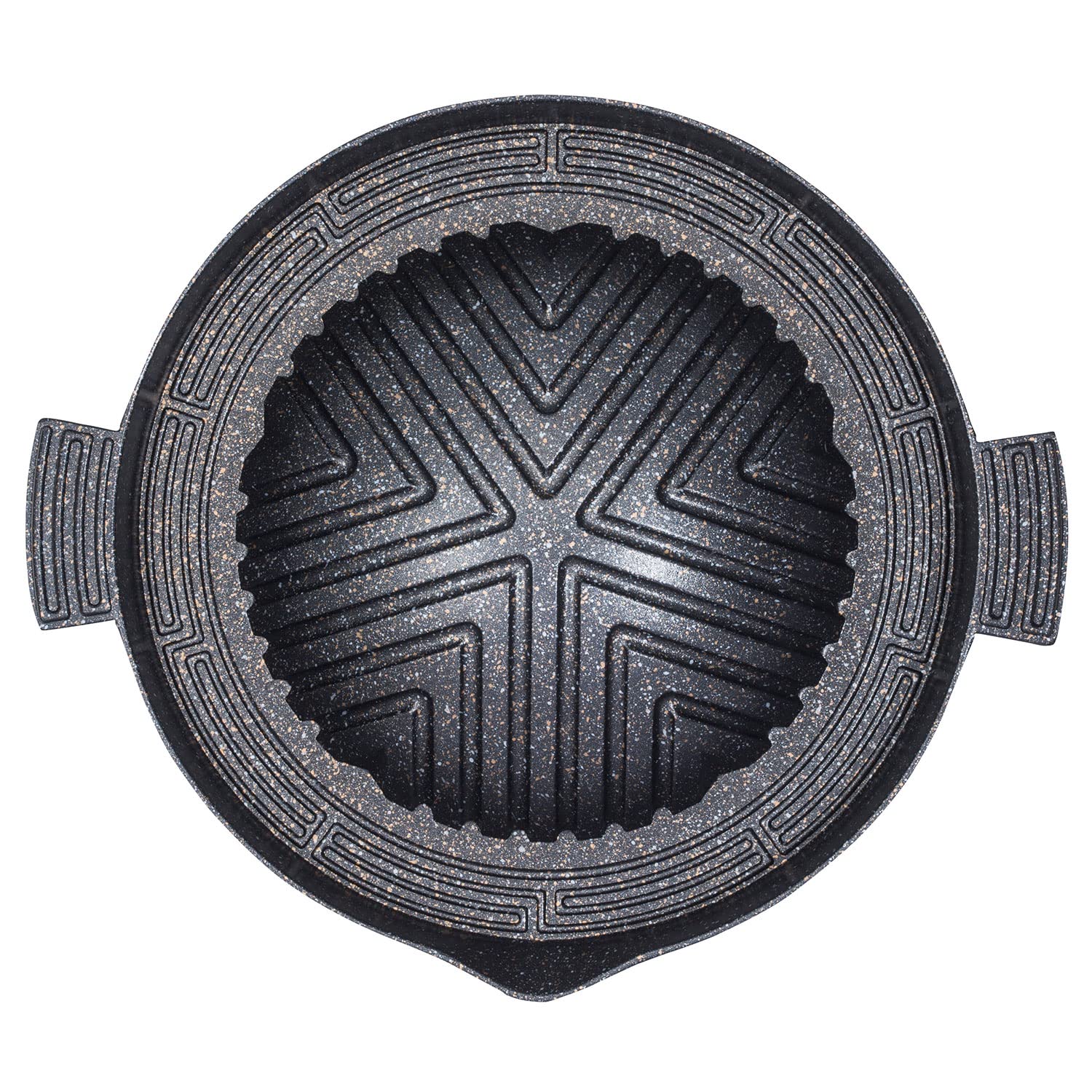 商品サイズ：幅34×奥行30×高さ6.0cm 重量：0.86kg 素材・材質：表面加工/ふっ素樹脂塗膜加工、本体/アルミニウム合金 原産国：韓国 熱源：ガス火商品サイズ：幅34×奥行30×高さ6.0cm 重量：0.86kg 素材・材質：表面加工/ふっ素樹脂塗膜加工、本体/アルミニウム合金 原産国：韓国 熱源：ガス火