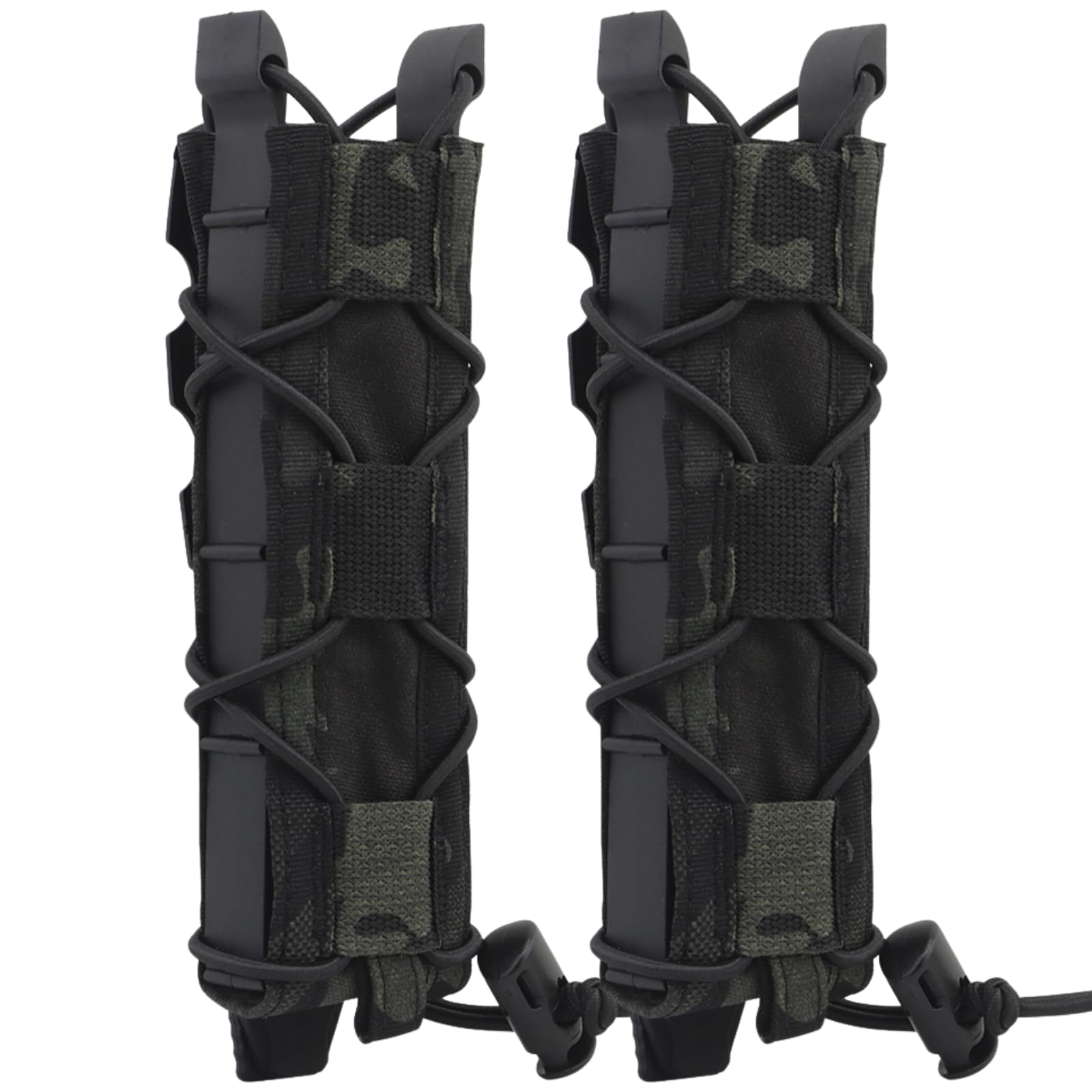 【送料無料】マガジンポーチ マグポーチ 『TACOスタイル』 MP5 9mmロングマガジン デザートイーグル 対応 MOLLE ベルト 両方対応 サバゲ