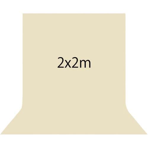 Rakuten - 【送料無料】Kate 2x2m クリーム 背景布 淡い黄色 薄黄色 背景紙 子供の写真 ポートレート 背景 撮影用 背景布 装飾用 カスタマイズ可能