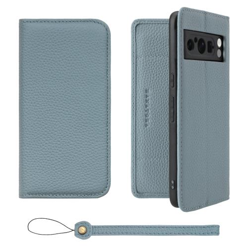 樂天商城 - 【送料無料】HANATORA Google Pixel 8Pro ケース 手帳型 本革 スマホケース スマホ スタンド ストラップ 付き シュリンクカーフレザー