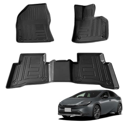 Rakuten - 【送料無料】トヨタ 新型 プリウス 60系 5代目 3Dフロアマット プリウス60系 フロアマット PRIUS60 ZVW60/ZVW65/MXWH60/MXWH65 2023年1