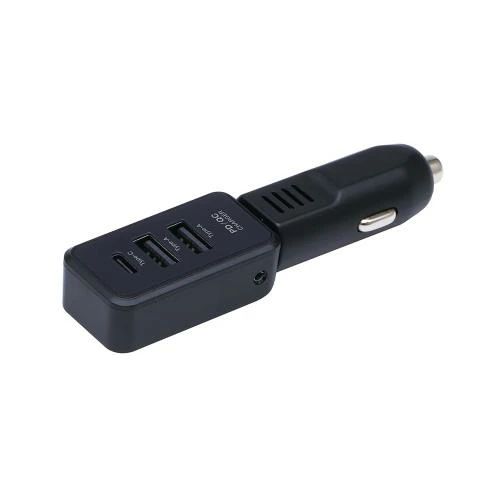 Rakuten - 【送料無料】槌屋ヤック(Tsuchiya Yac) 車内用品 PD30W+2USBチャージャー ディレクション TP229