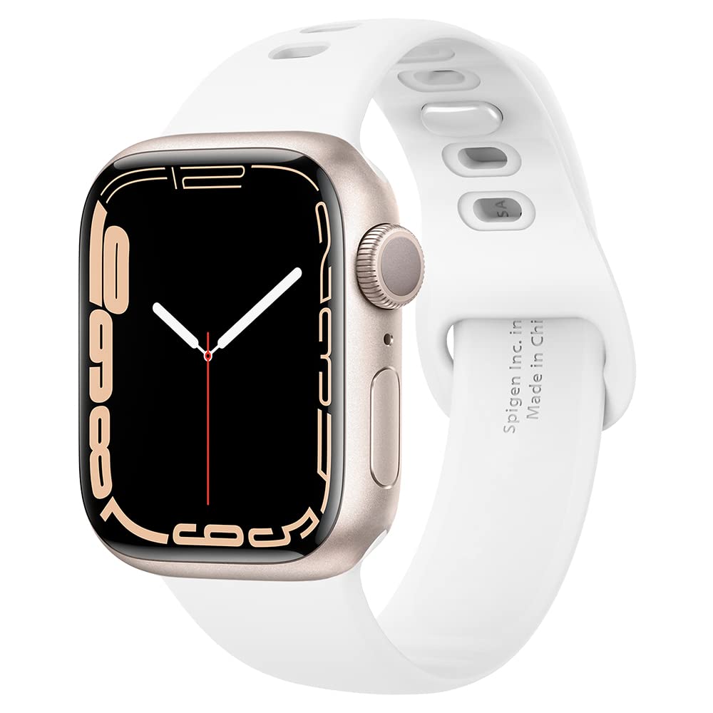 【送料無料】Apple Watch バンド 45mm | 44mm | 42mm 長さ調整可能 簡単装着 肌にやさしい ソフトシリコン Apple Watch 7 / 6 / SE / 5