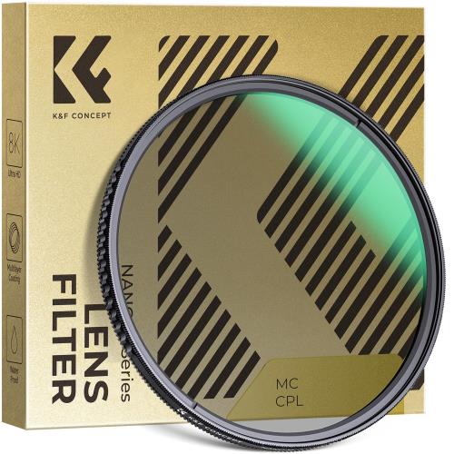 【送料無料】KF Concept 58mm CPLフィルター 高透過率 低反射 AGC光学ガラス 24層...