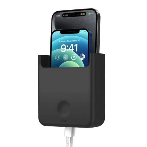 製品仕様… ◆ 対応機種 ： スマートフォン リモコン 小物 各種 ◆ 内容物 ： ホルダー x 1、固定用ネジ x 3、石膏ボード用アンカー x 3 ◆ サイズ ： 約 10cm × 9.1cm × 3.8cm ◆ 重量 ： 約 68g ◆ 素材 ： ポリカーボネート 製品特徴… ◆ 取付方法 ： 付属ネジで壁等に固定　※石膏ボードに打ち込む場合は、付属のアンカーを使用してください。 ◆ 耐荷重 ： 約600g ◆ 収納台数 ： スマートフォン2台　※厚み2mm超過のケース着用の場合1台のみ。 ◆ ケーブル接続 ： 可能(底面) シンプルデザイン… インテリアデザインの邪魔にならないような、シンプルデザインのホルダーマウントです。 取付方法… 付属ネジで壁等に固定してご使用いただけます。※壁に穴を開けて取り付けるタイプとなります。※本製品の取り付け、取り外し又は使用により生じた損害、それに付随する損害につきましては、当社は一切責任を負いません。 紛失防止… 壁などに固定することで、決まった場所にスマートフォンや小物を収納することができます。製品仕様… ◆ 対応機種 ： スマートフォン リモコン 小物 各種 ◆ 内容物 ： ホルダー x 1、固定用ネジ x 3、石膏ボード用アンカー x 3 ◆ サイズ ： 約 10cm × 9.1cm × 3.8cm ◆ 重量 ： 約 68g ◆ 素材 ： ポリカーボネート 製品特徴… ◆ 取付方法 ： 付属ネジで壁等に固定　※石膏ボードに打ち込む場合は、付属のアンカーを使用してください。 ◆ 耐荷重 ： 約600g ◆ 収納台数 ： スマートフォン2台　※厚み2mm超過のケース着用の場合1台のみ。 ◆ ケーブル接続 ： 可能(底面) シンプルデザイン… インテリアデザインの邪魔にならないような、シンプルデザインのホルダーマウントです。 取付方法… 付属ネジで壁等に固定してご使用いただけます。※壁に穴を開けて取り付けるタイプとなります。※本製品の取り付け、取り外し又は使用により生じた損害、それに付随する損害につきましては、当社は一切責任を負いません。 紛失防止… 壁などに固定することで、決まった場所にスマートフォンや小物を収納することができます。