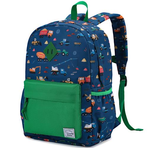 Rakuten - 【送料無料】VASCHY リュック キッズ,子供 男の子 軽量 バックパック 大容量 幼稚園 低学年 小学生 遠足 ディパック チェストベルト付き