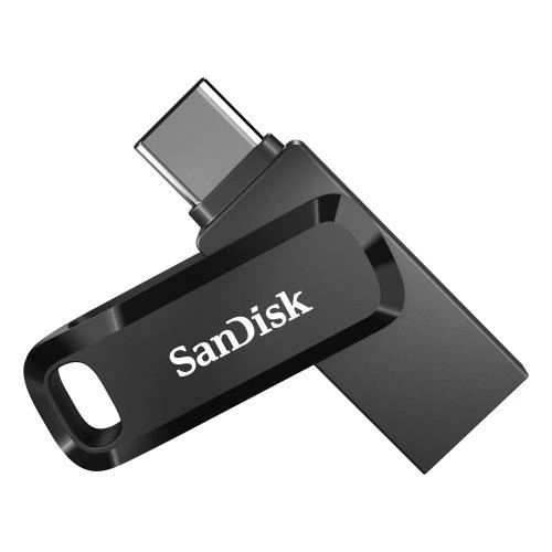Rakuten - 【送料無料】SanDisk 128GB ウルトラデュアルドライブ Go USB Type-Cフラッシュドライブ ブラック -SDDDC3-128G-GAM46?