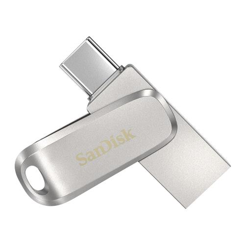 【送料無料】SanDisk 256GB ウルトラデュアルドライブ 豪華なUSB Type-C - 最大400MB/秒 - SDDDC4-256G-GAM46。