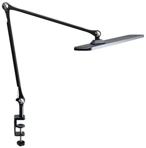 Rakuten - 【送料無料】GENTOS(ジェントス) ジェントス LEDデスクライト ルミサス R190 明るさ 1800ルーメン ブラック DK-R190BK