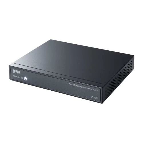 Rakuten - 【送料無料】サンワサプライ 2.5G対応 スイッチングハブ（5ポート・マグネット付き） LAN-2GIGAS501