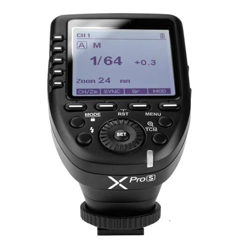 Rakuten - 【送料無料】技適マーク付き日本語説明書付Godox Xpro-S 2.4G ワイヤレスフラッシュトリガー 高速同期1 / 8000s Xシステム内蔵 超大LCD