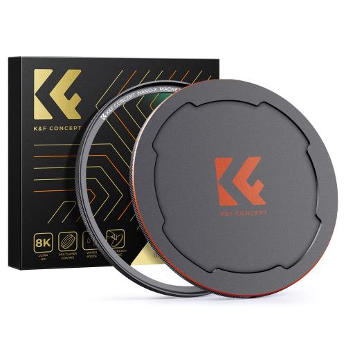 乐天商城 - 【送料無料】KF Concept 49mm マグネットMCUVフィルター+マグネットレンズキャップ レンズ保護フィルター 磁気吸着 装着便利 紫外線吸収