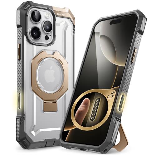 Rakuten - 【送料無料】SUPCASE iPhone 16 Pro Max ケース 6.9インチ 2024 カメラコントロールボタン MagSefe対応 内蔵リング スタンド 横縦両立