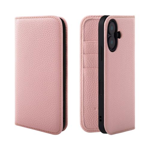 Rakuten - 【送料無料】HANATORA iPhone16 ケース 手帳型 本革 スマホケース スマホ スタンド コードホルダー 付き シュリンクカーフレザー ギフト