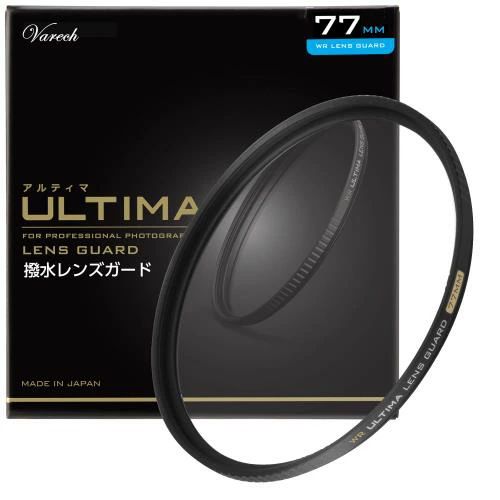 【送料無料】ハクバ HAKUBA 77mm レンズ保護フィルター ULTIMA WR 透過率99.5%+ワイドバンド超低反射 撥水防汚 薄枠 日本製 レンズ保護