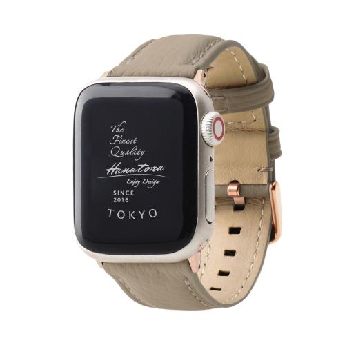 Rakuten - 【送料無料】HANATORA アップルウォッチ用バンド AppleWatch互換性 バンド コンパチブル 49mm 45mm 44mm 42mm 本革 シュリンクレザー メ