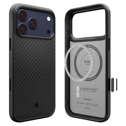 【送料無料】Spigen 創業18年の技術力 iPhone 17 Pro Max ケース MagSafe対応 カメラコントロールボタン対応 マット 米軍MIL規格 エンツ