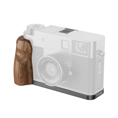 Rakuten - 【送料無料】SmallRig 木製L字ハンドル 富士フィルム対応 X Half用（グラファイトグレー）5394