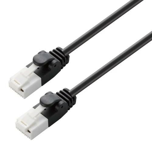【送料無料】エレコム LANケーブル CAT6 30m ツメが折れない 爪折れ防止コネクタ 簡易パッケージ RoHS指令準拠 ブラック LD-GPT/BK30/RS