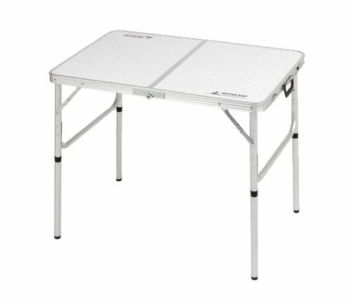 Rakuten - 【送料無料】キャプテンスタッグ BBQ用 机 ラフォーレ アルミツーウェイテーブル アジャスター付 90×60cm SUC-511