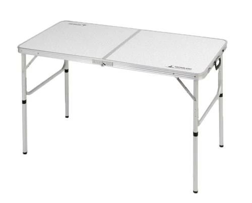 Rakuten - 【送料無料】キャプテンスタッグ BBQ用 机 ラフォーレ アルミツーウェイテーブル アジャスター付 120×60cm MUC-510