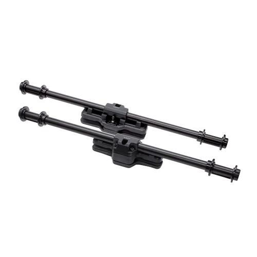 【送料無料】槌屋ヤック YAC VISOA U-A20 マルチサイドバーアシストグリップ左右一対だけで車内用バーの前後2本掛けができますブラック(4.0)