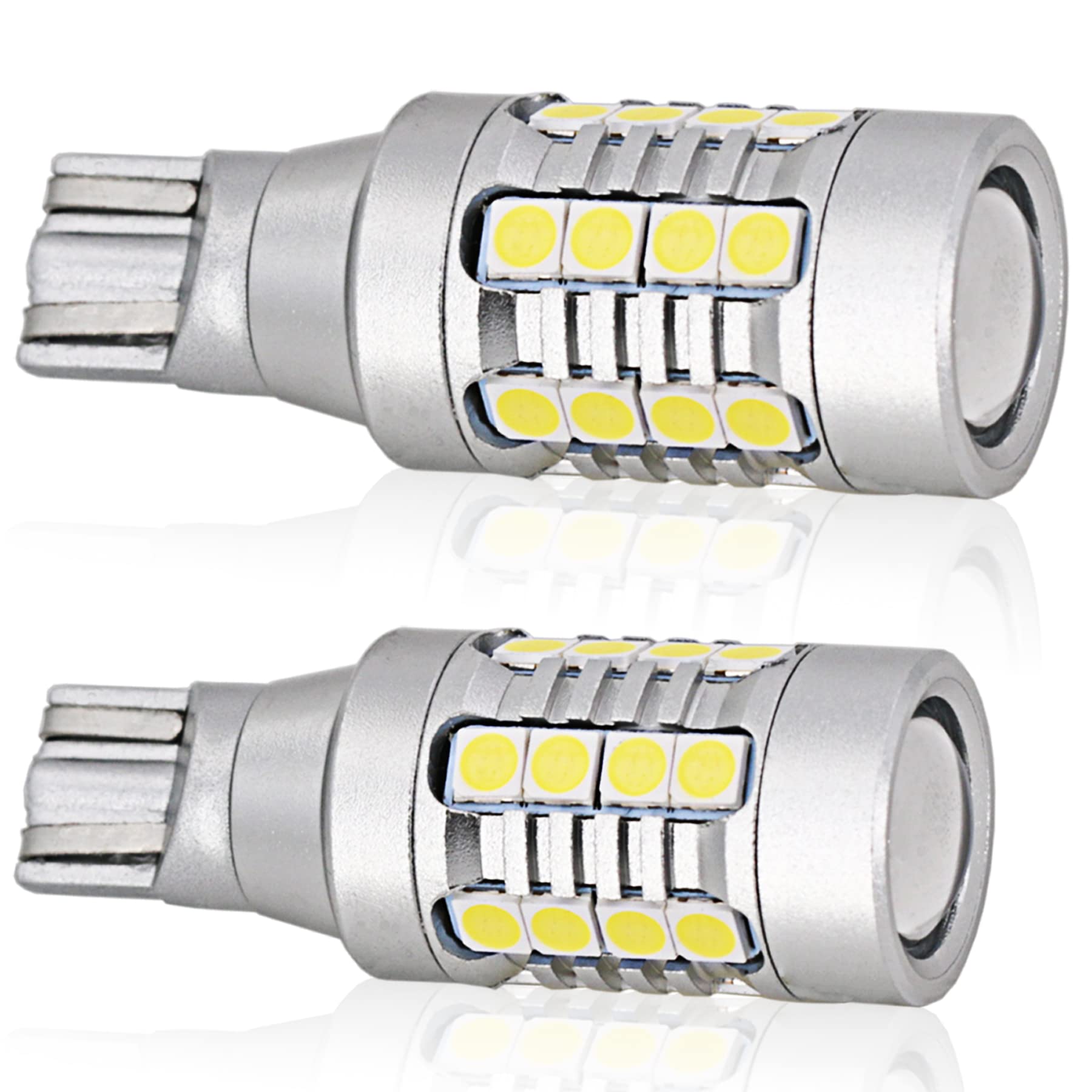 Rakuten - 【送料無料】TORIBIO 車用 LEDライト 超高輝度 バックランプ LEDランプ 汎用 18ヶ月品質保証 (T16/T15/W16W 2個入)