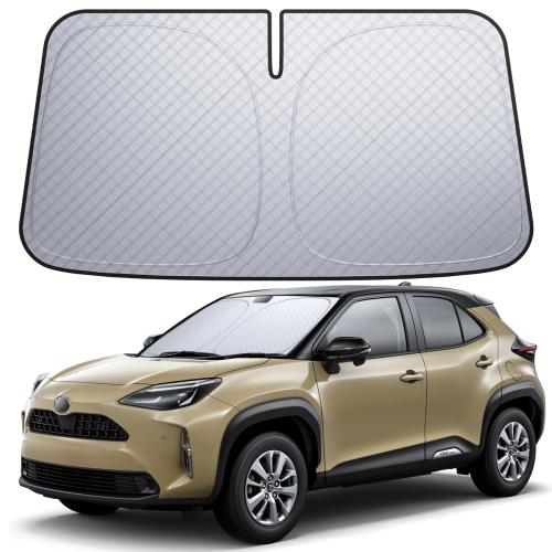 Rakuten - 【送料無料】6層断熱素材 Lamicall トヨタ 新型 ヤリスクロス フロントガラス サンシェード: 車サンシェード 日除け 車 クルマ フロント