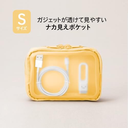 【送料無料】ポーチ ジブンイロ ナカ見え ガジェットポーチS イエロー TW-BG002S 428-744 conductdriver1-10006540 Conductドライバー 楽天市場店 サンプル画像3