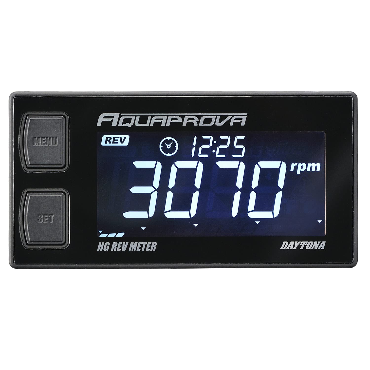 乐天商城 - 【送料無料】デイトナ(Daytona) AQUAPROVA (アクアプローバ) バイク用 タコメーター デジタル 防水 バックライト HGシリーズ レブメータ