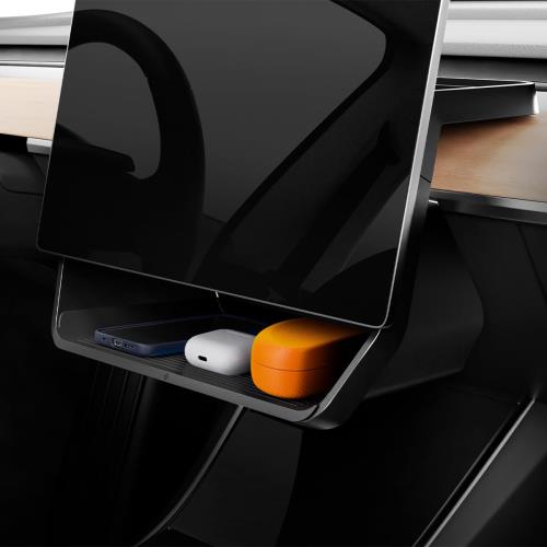 Rakuten - 【送料無料】Spigen アンダースクリーンストレージオーガナイザー Tesla Model 3 および Y 用に設計 [Model 3 2024 (ハイランド) には非