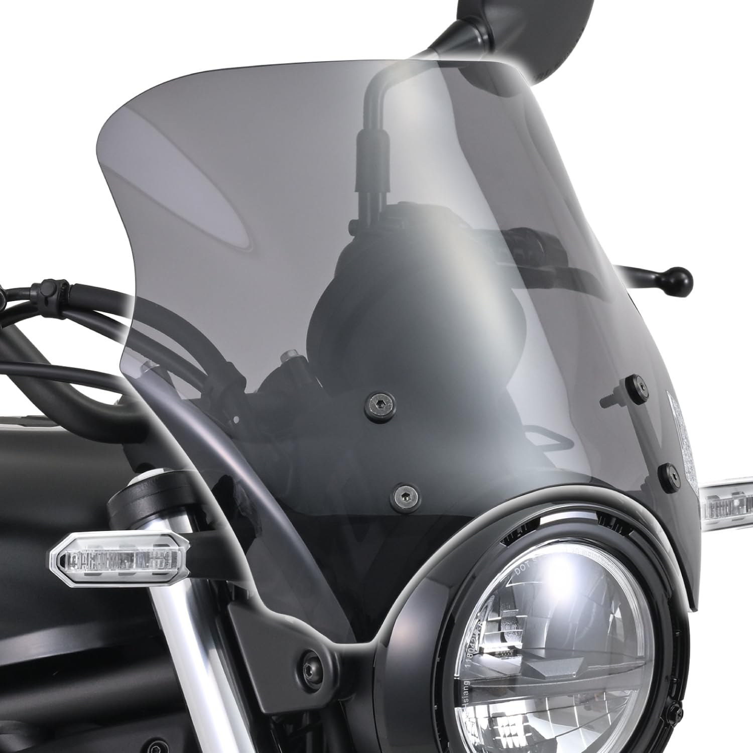 Rakuten - 【送料無料】デイトナ(Daytona) バイク用 スクリーン エリミネーター(24)専用 ブラストバリアー スモーク 42156