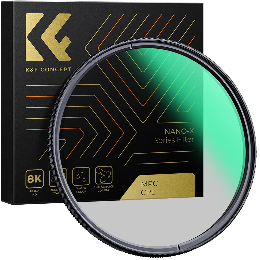 Rakuten - 【送料無料】KF Concept 46mm PLフィルター 日本製AGC光学ガラス HD超解像力 高透過率 低い反射率 28層ナノコーティング サーキュラー