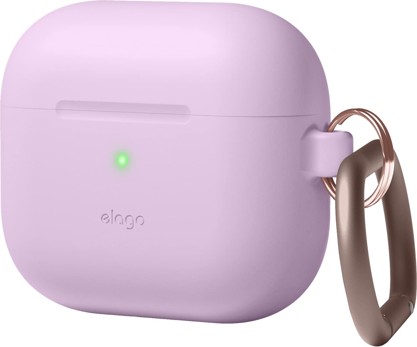 Rakuten - 【送料無料】elago AirPods 3 対応 ケース 落下防止 カラビナ 付 耐衝撃 薄型 シリコン カバー 衝撃 吸収 シンプル スリム ケースカバー