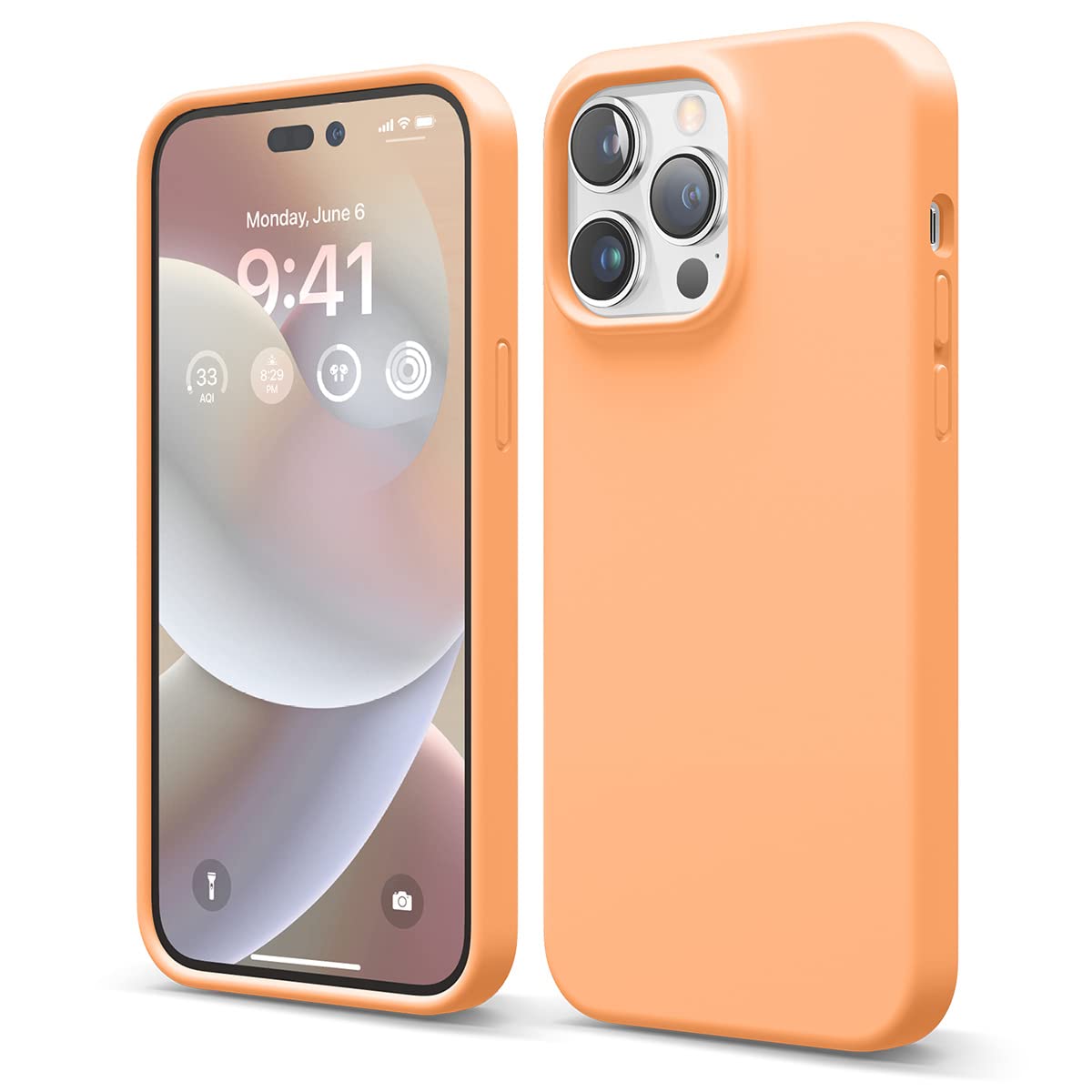 乐天商城 - 【送料無料】elago iPhone 14 Pro Max 対応 ケース シリコン カバー シンプル スマホケース 耐衝撃 薄型 スマホカバー スリム 衝撃吸収