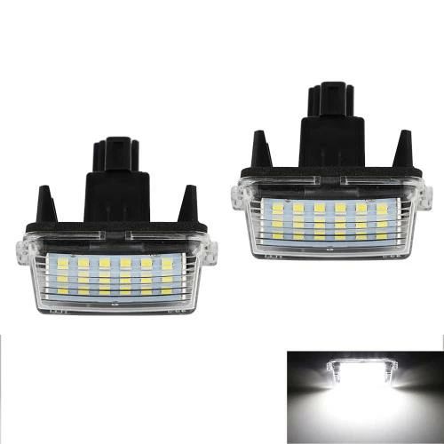 【送料無料】ナンバー灯 LED トヨタ ヤリス GRヤリス ヤリスクロス 130系 ヴィッツ NHP10 アクア 210系 カローラ ツーリング 12