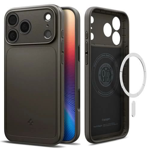 Rakuten - 【送料無料】Spigen 創業18年の技術力 iPhone 17 Pro ケース MagSafe対応 マグネット搭載 米軍MIL規格 マット 薄型 シン?フィット?マグ