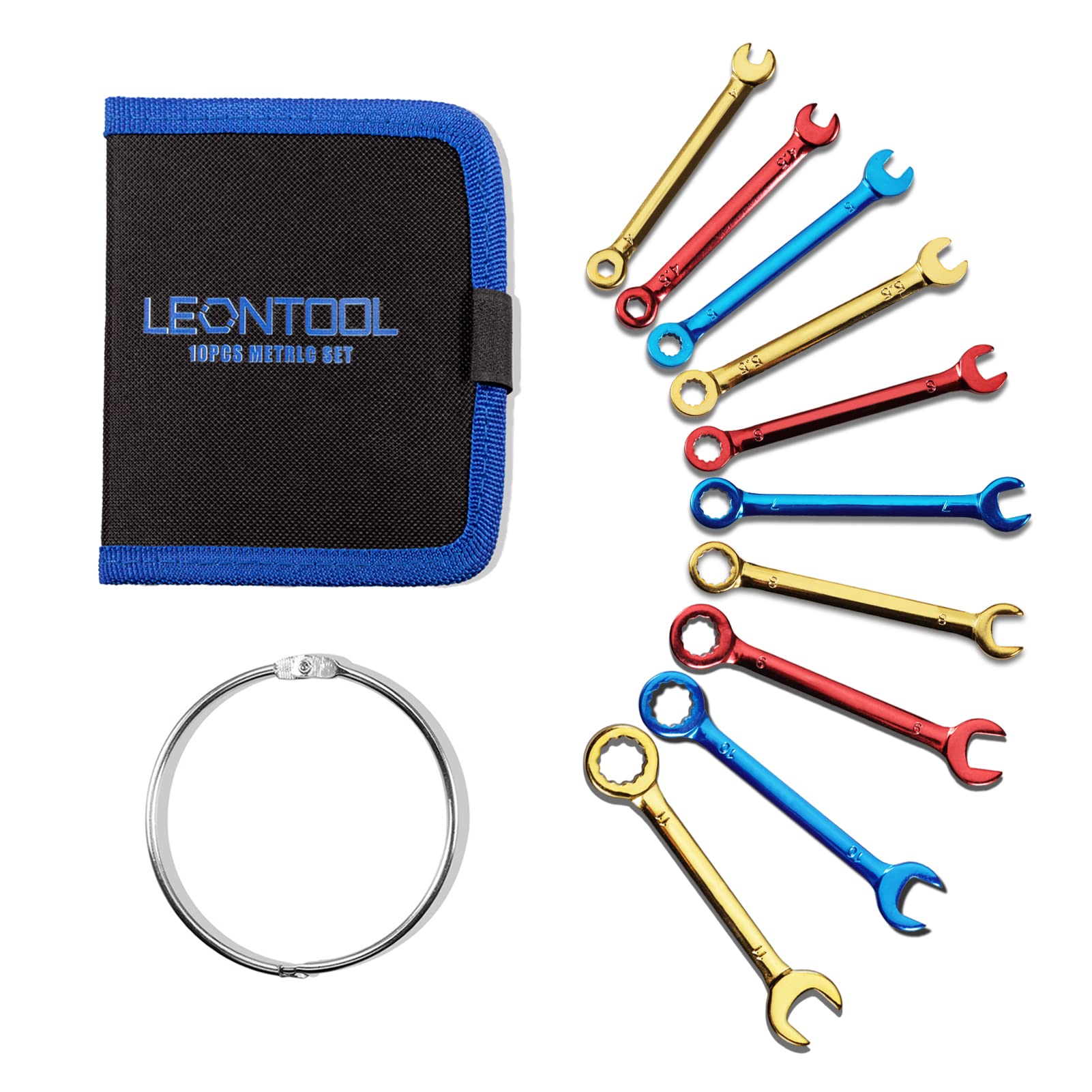 【送料無料】LEONTOOL ミニスパナセット 薄型 ショートコンビレンチセット 極薄 ミリ規格 4-11mm 10本組 ミニコンビネーションレンチ ス【送料無料】LEONTOOL ミニスパナセット 薄型 ショートコンビレンチセット 極薄 ミリ規格 4-11mm 10本組 ミニコンビネーションレンチ ス